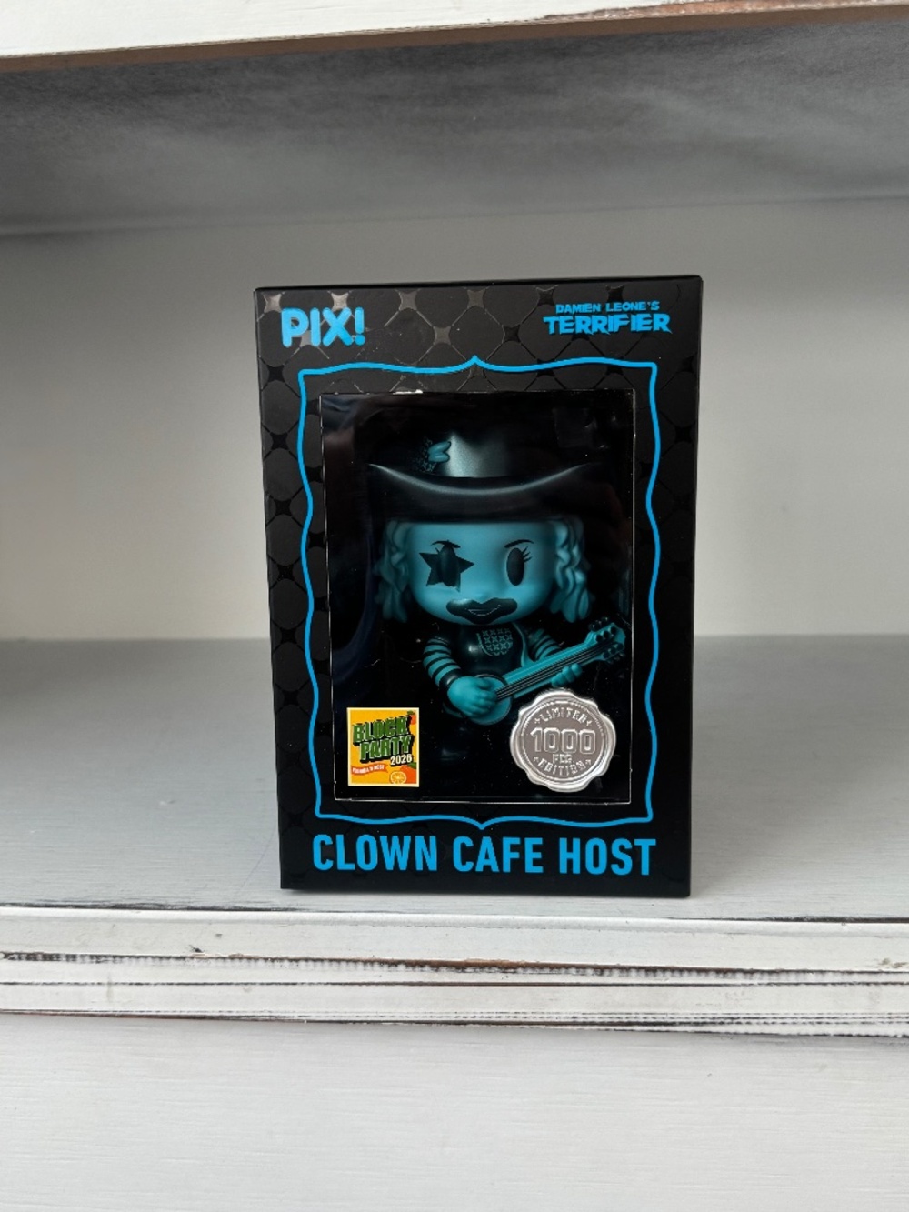 PIX! Thrilljoy x Terrifier Clown Cafe Host Block Party 2026 Vinyl Figure